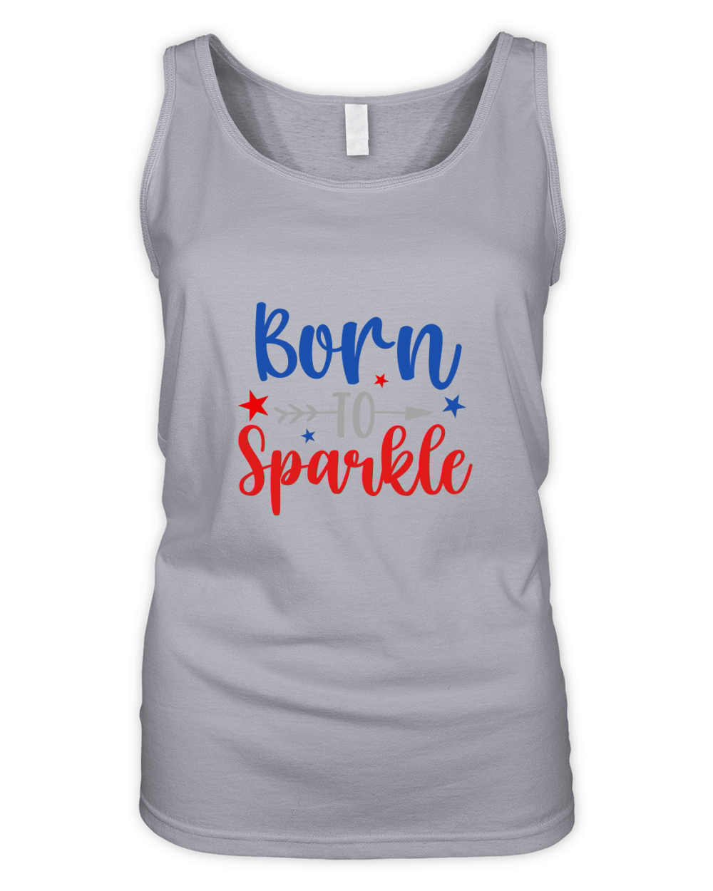 Born to sparkle Organic Women's Tank Top