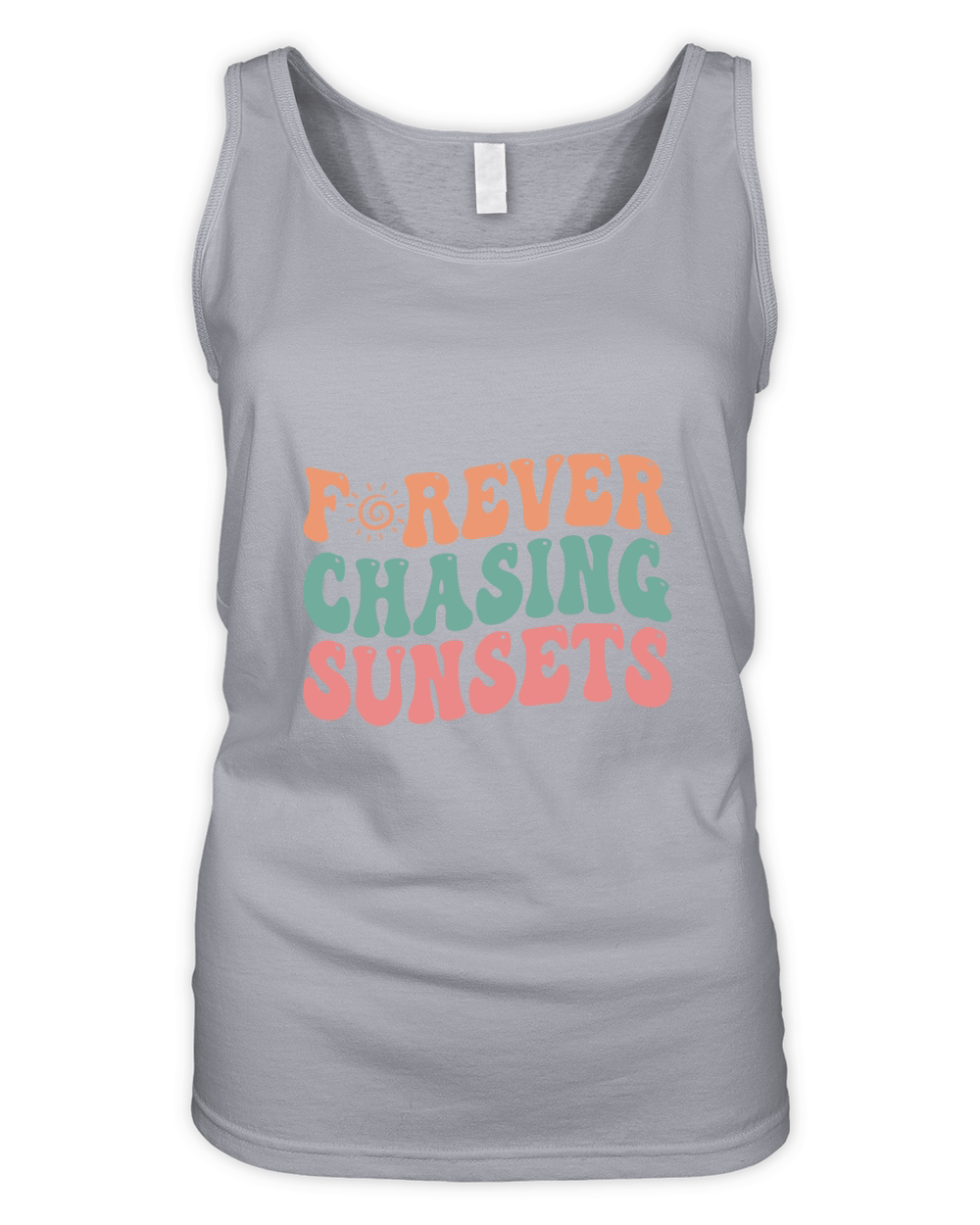 Forever chasing sunsets Organic Women's Tank Top