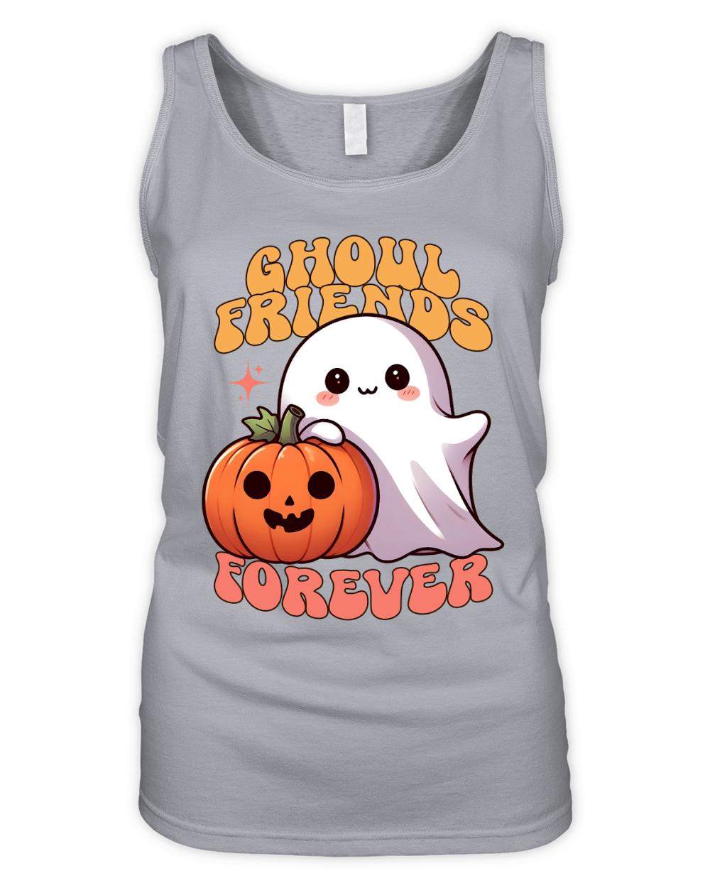 Ghoul friends forever Organic Women's Tank Top