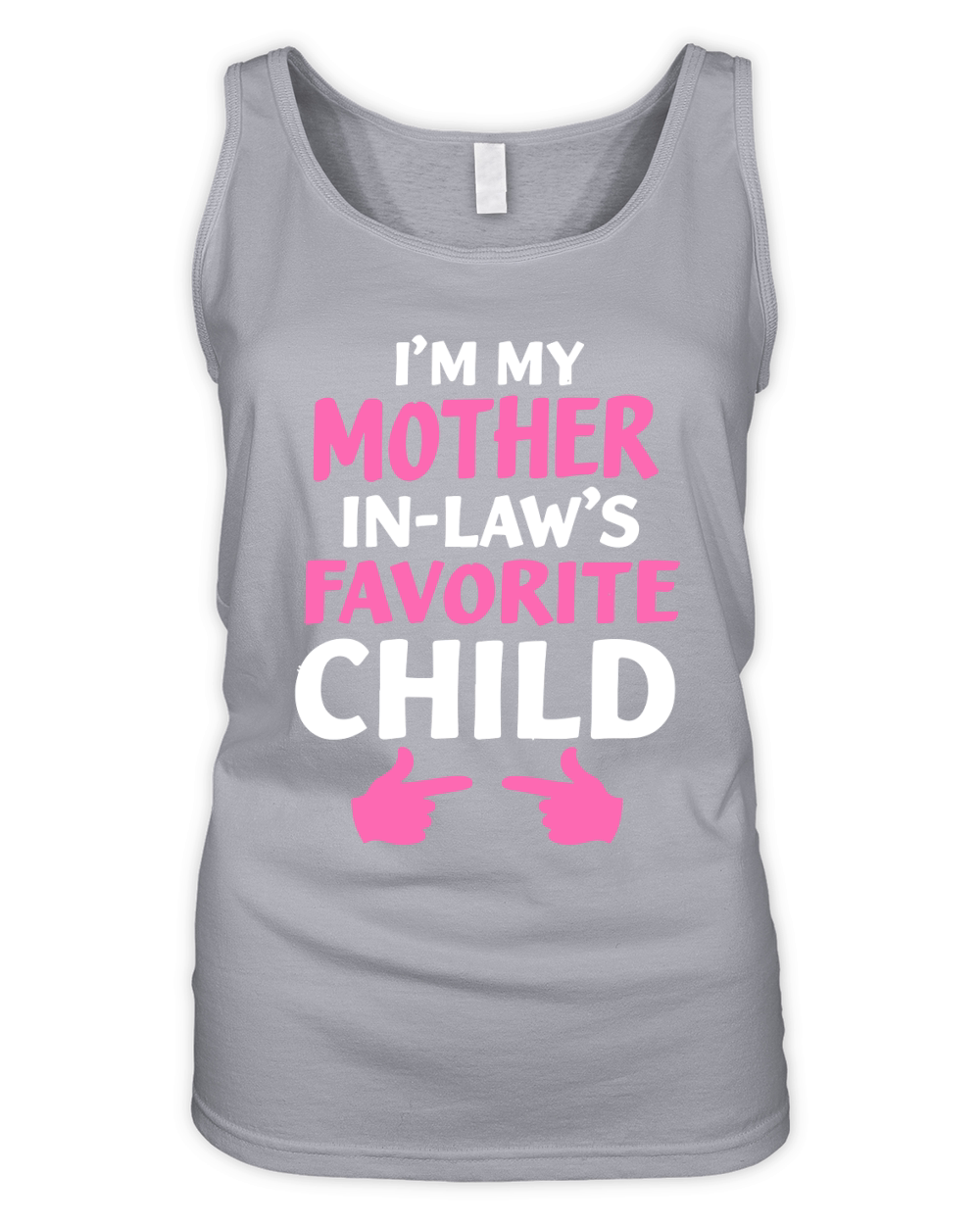 Im my mother in laws favorite child 02 Organic Women's Tank Top