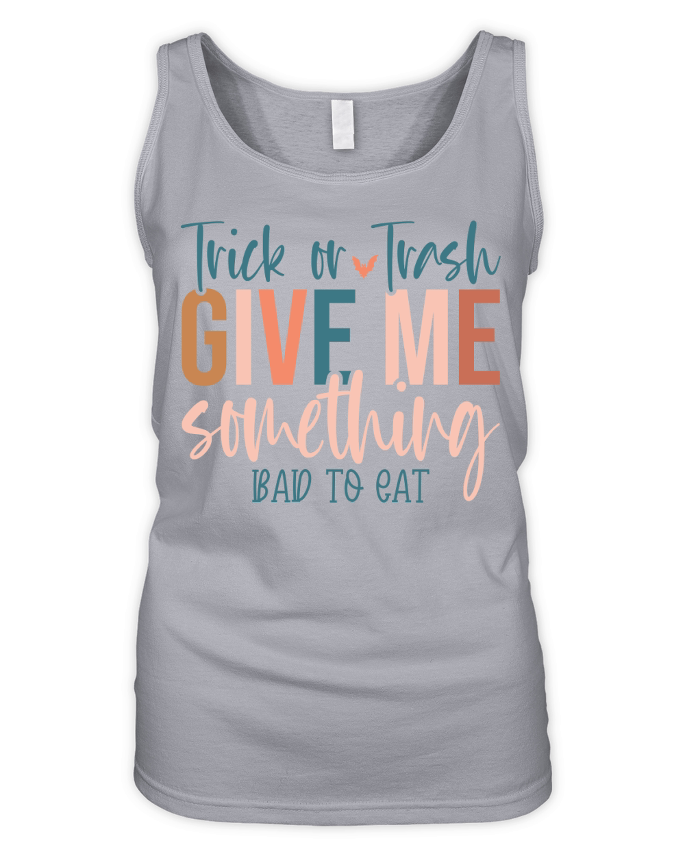 Trick or Trash give me something bad to eat Organic Women's Tank Top