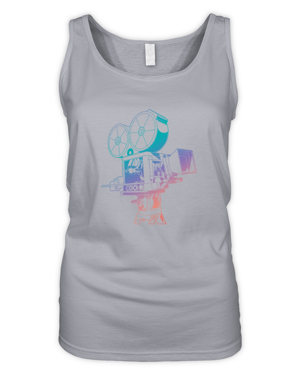 Vintage Video Camera Organic Women's Tank Top