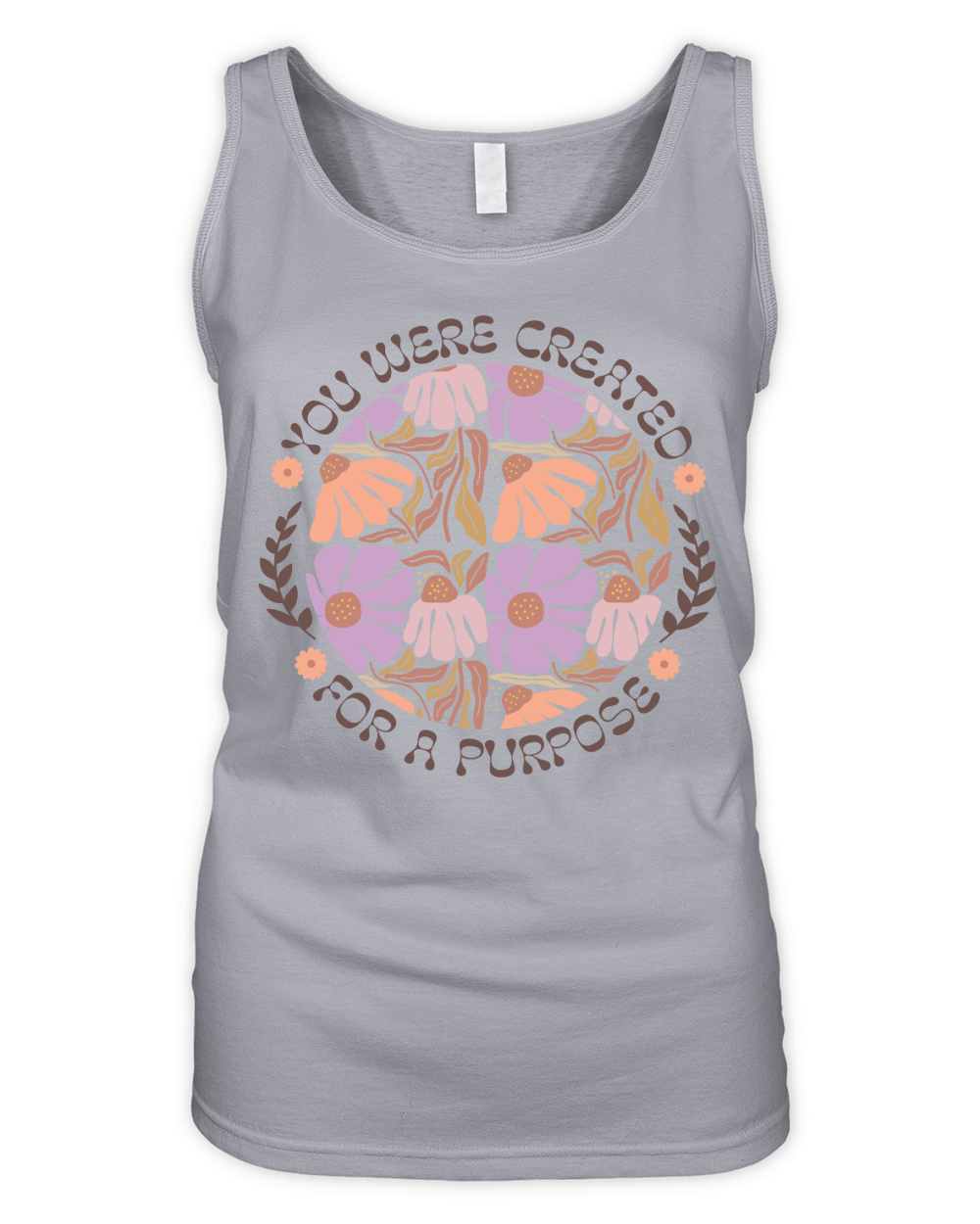 You Were Created For A Purpose Organic Women's Tank Top