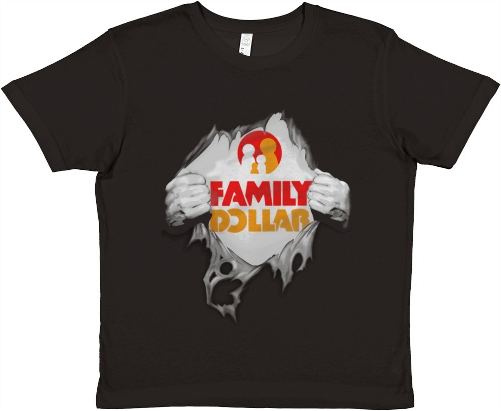 Family Dollar Premium Kids Crewneck T-shirt