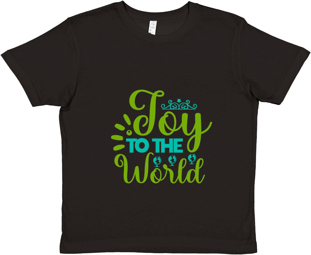 Joy to the world 02 Premium Kids Crewneck T-shirt