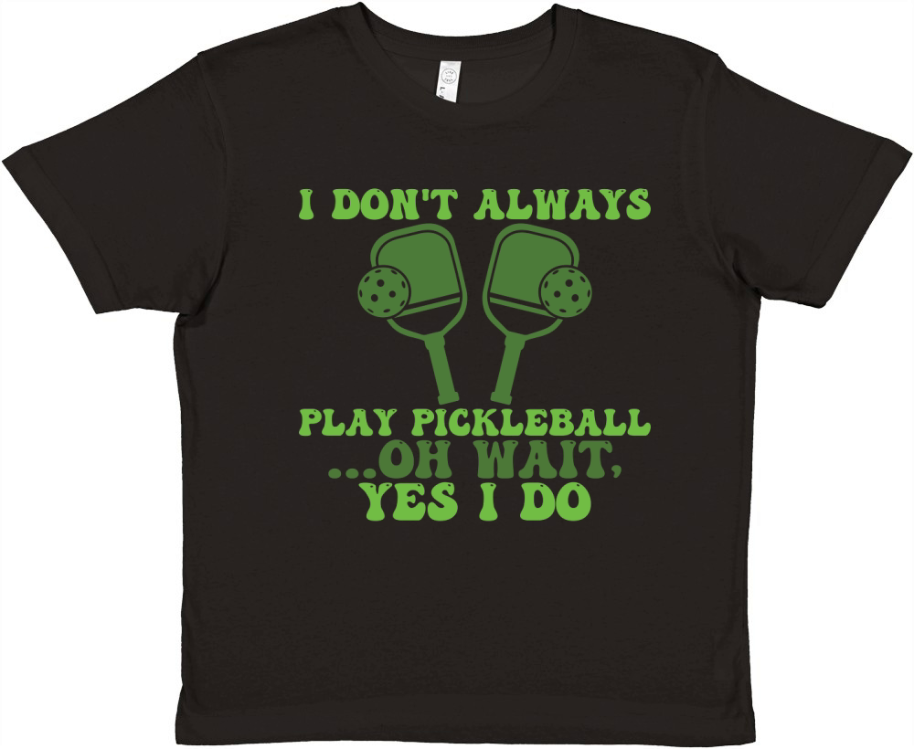 pickleball (8) Premium Kids Crewneck T-shirt