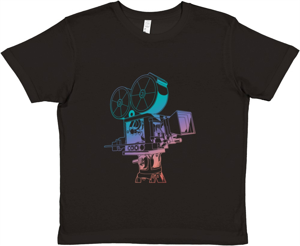 Vintage Video Camera Premium Kids Crewneck T-shirt
