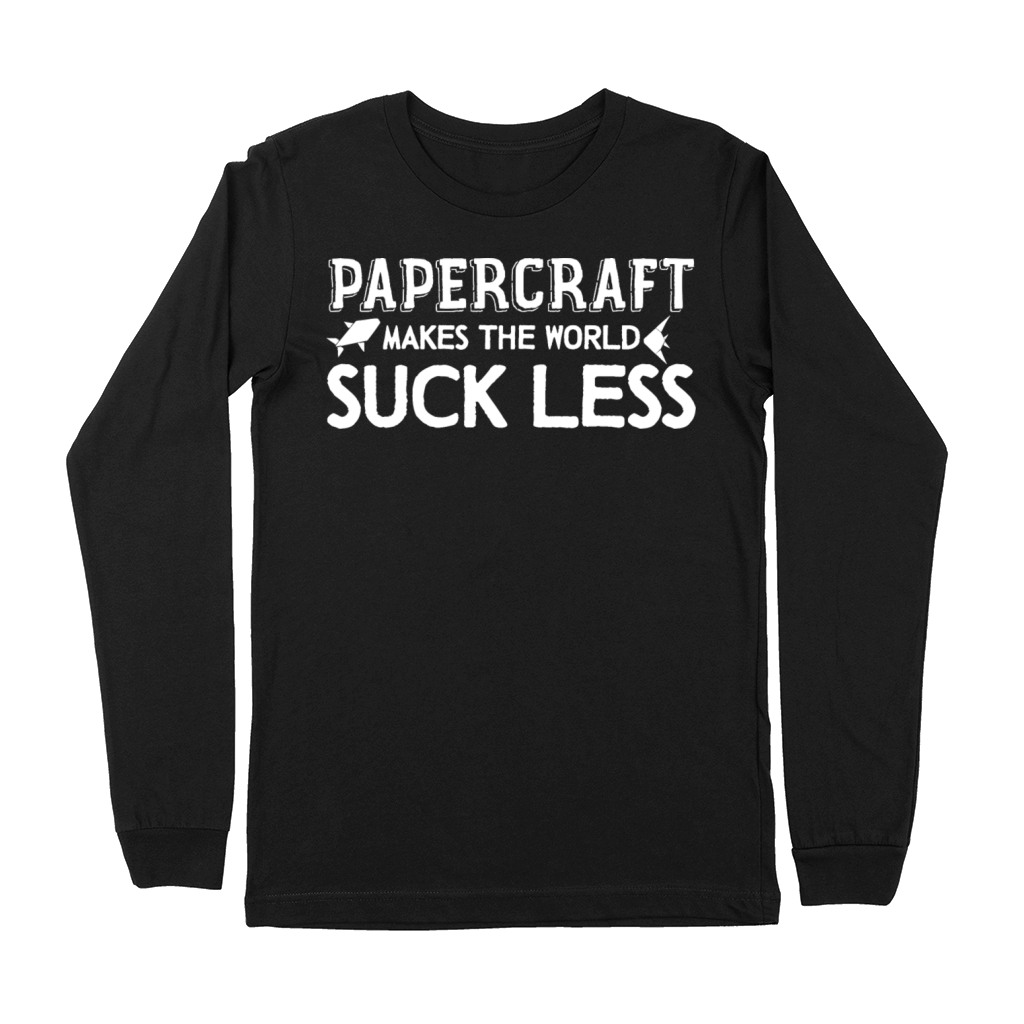Papercraft Joke Origami Artwork Paper Cardmaking Premium Long Sleeve
