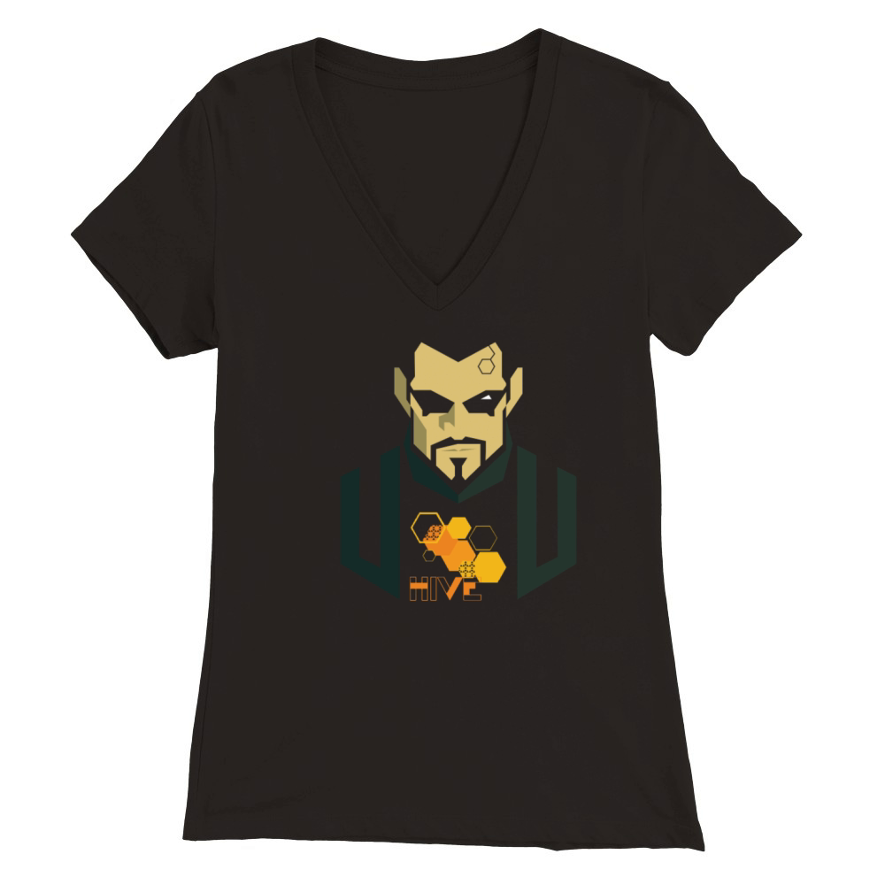 The Hive Premium Womens V-Neck T-shirt