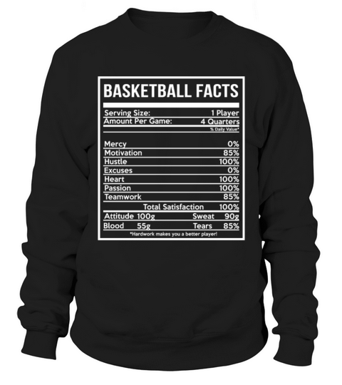 BASKETBALL FACTS basketball girlfriend and cute Sweatshirt Unisex