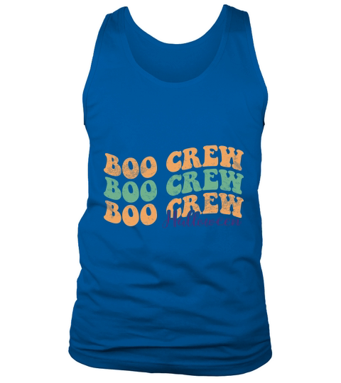 Boo Crew Halloween 02 Tank Top Unisex