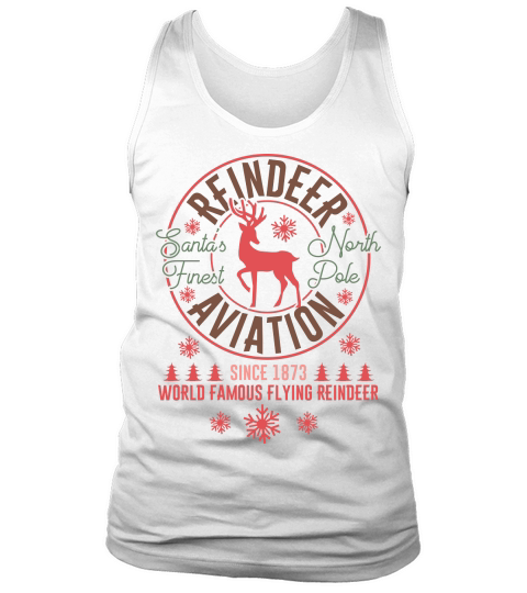 Reindeer Aviation Tank Top Unisex