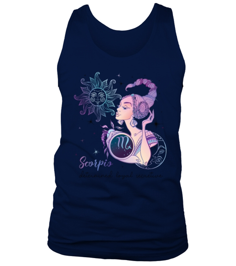 Scorpio Zodiac Sign Birthday Gifts Horoscope Woman Tank Top Unisex