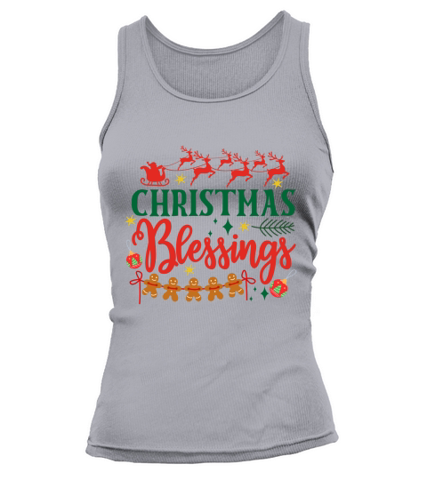 Christmas Blessings Tank top Woman