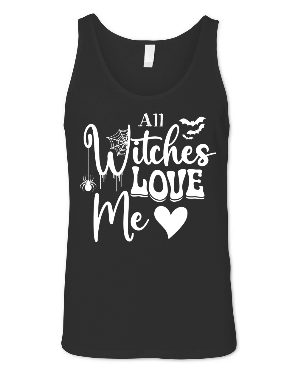 All Witches Love Me Unisex Jersey Tank