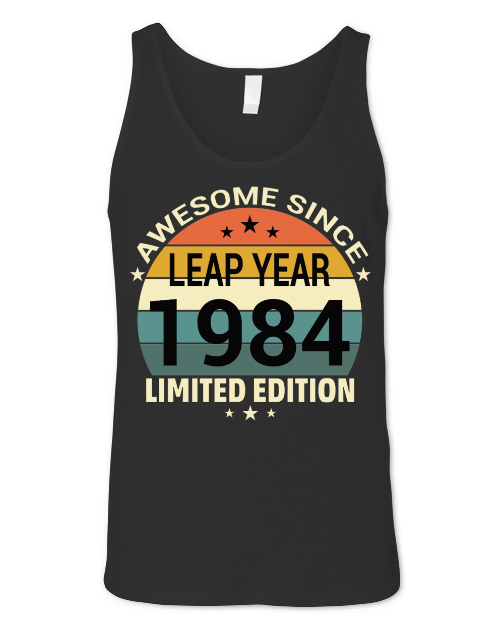 Awesome since leap year 1984 limited edition Unisex Jersey Tank
