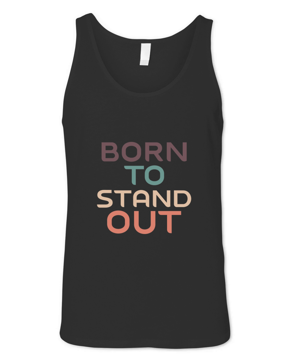 Born to stand out Unisex Jersey Tank