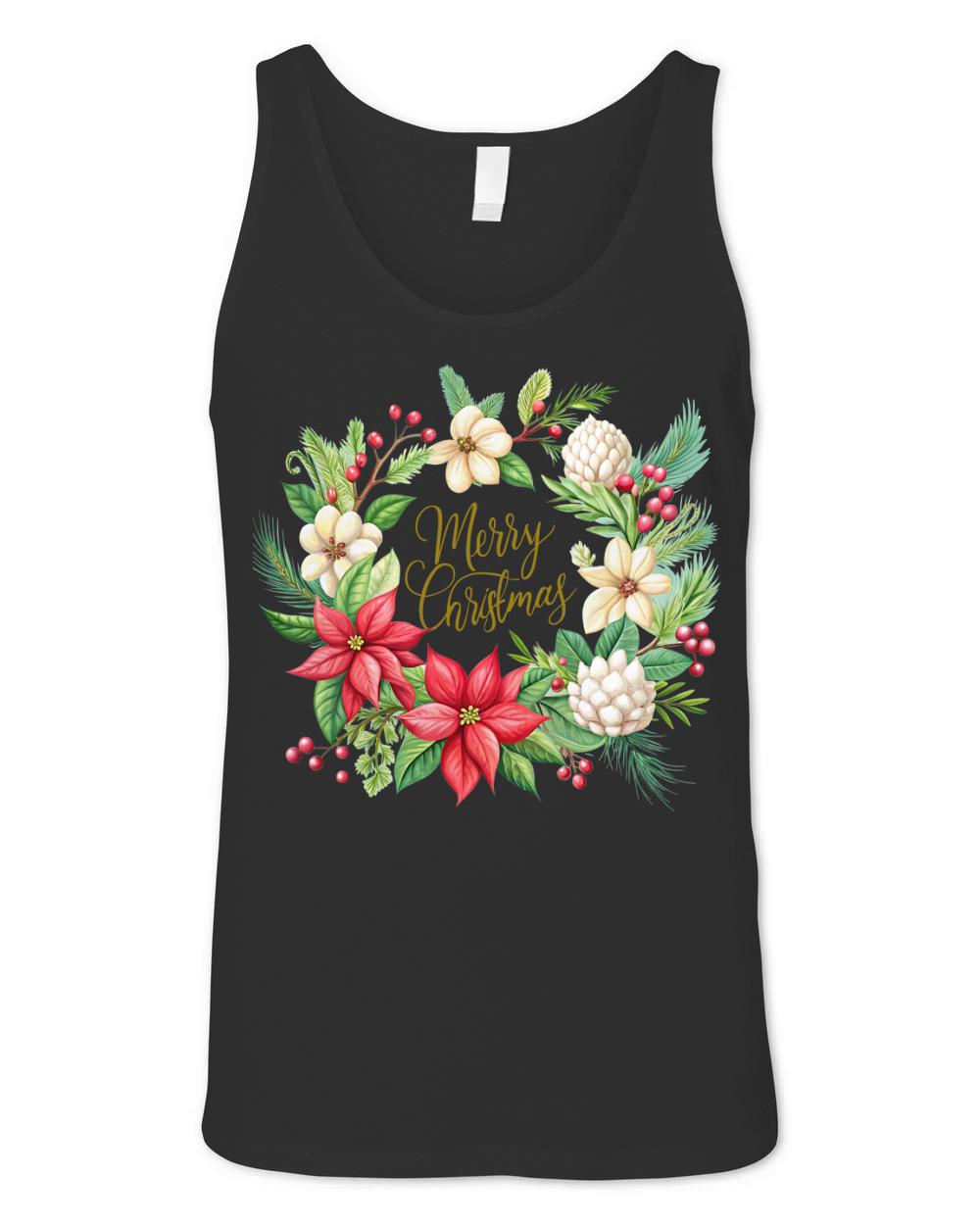 Merry Christmas 42 10 Unisex Jersey Tank