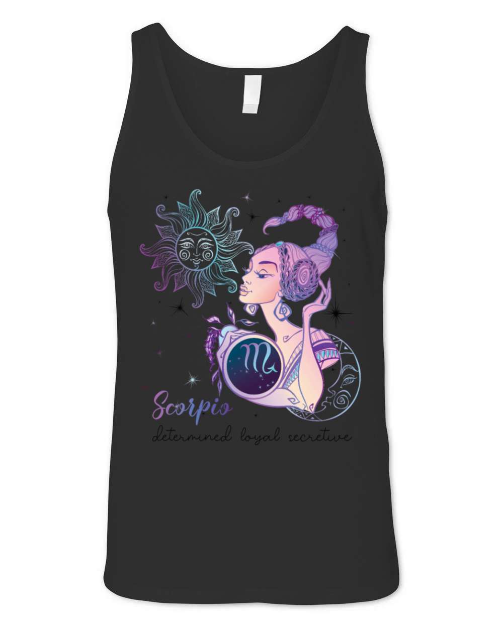 Scorpio Zodiac Sign Birthday Gifts Horoscope Woman Unisex Jersey Tank