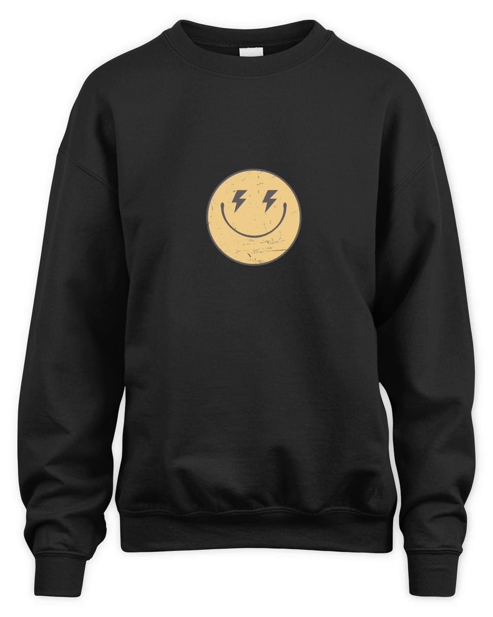 face distressed Unisex Premium Crewneck Sweatshirt