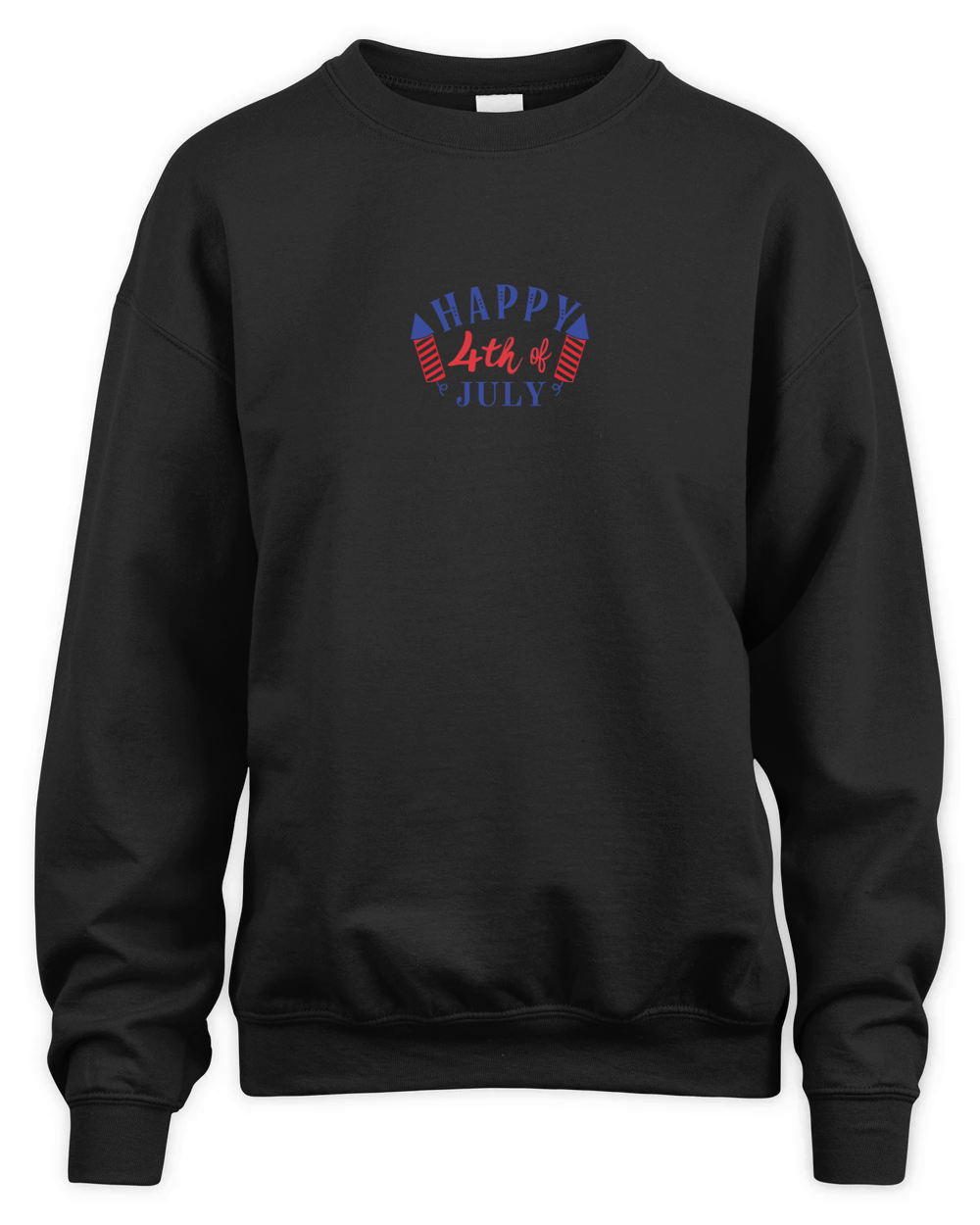 Happy 4th of July 5 Unisex Premium Crewneck Sweatshirt
