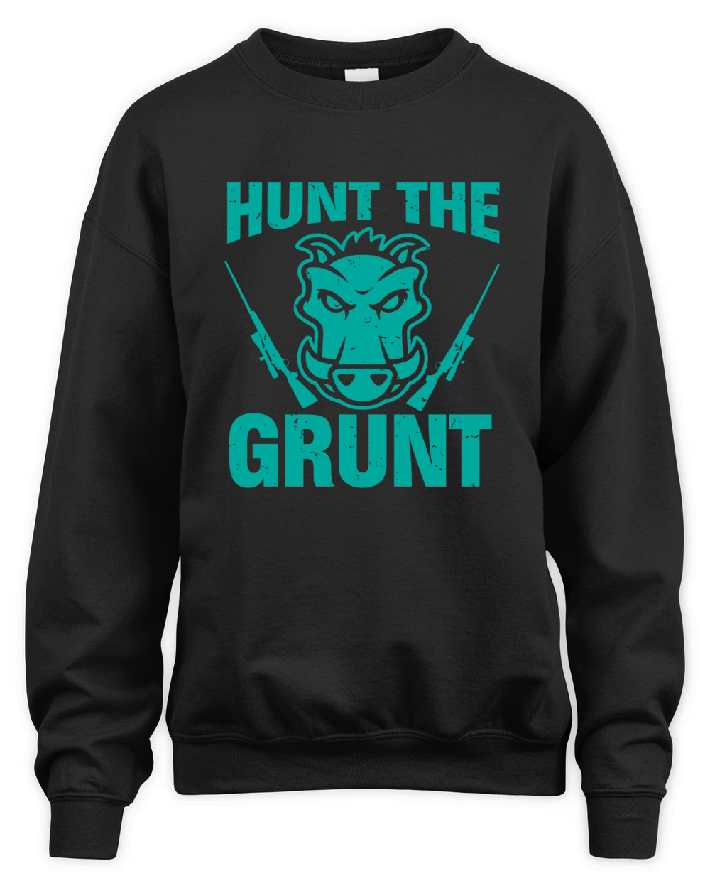 Hunt The Grunt Unisex Premium Crewneck Sweatshirt
