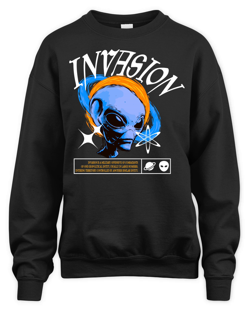 Invasion Unisex Premium Crewneck Sweatshirt