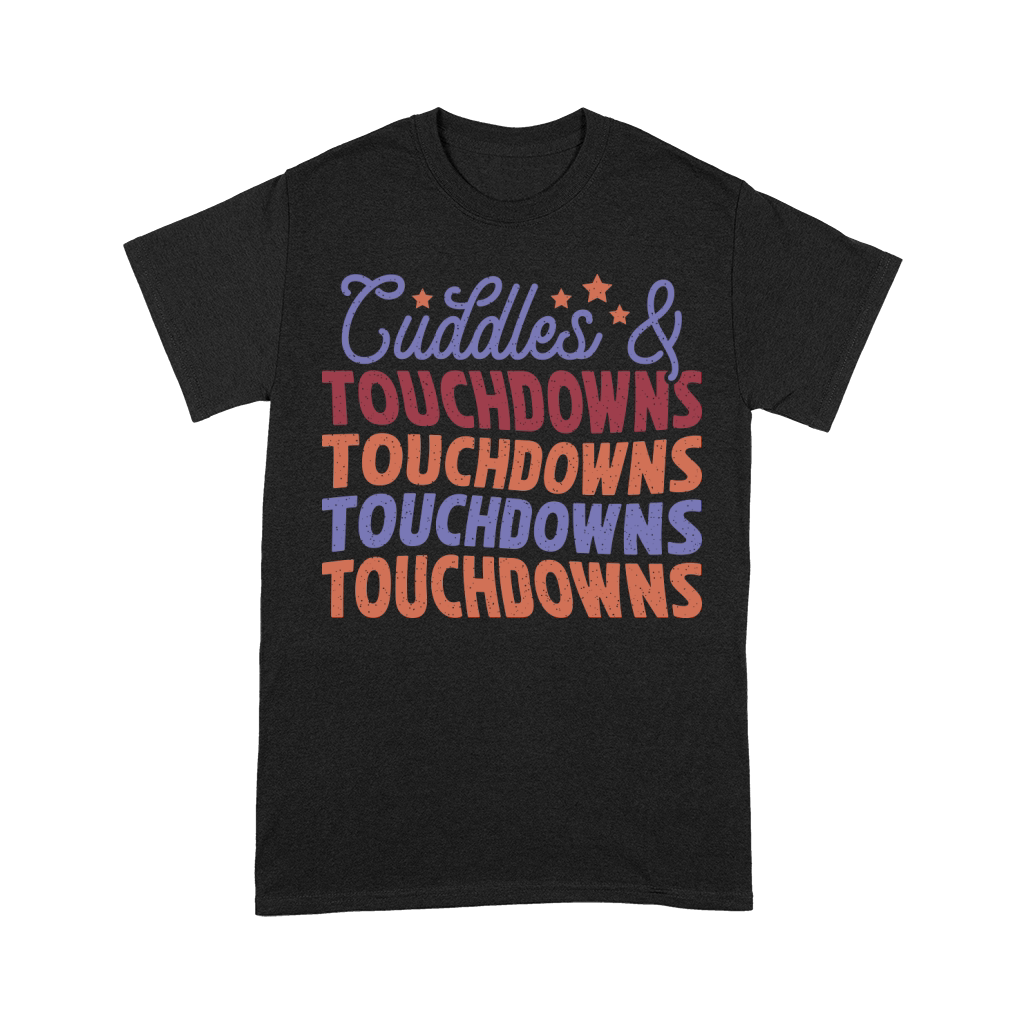 Cuddles and Touchdowns color grunge Unisex T-Shirt