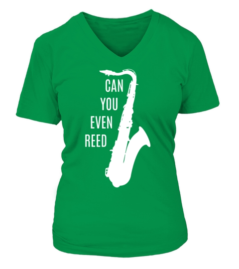 saxophone V-neck T-Shirt Woman