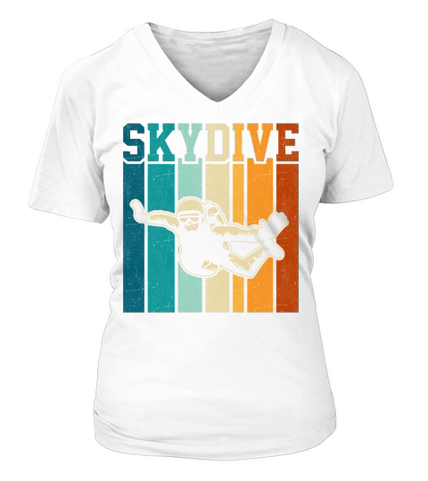 Skydive V-neck T-Shirt Woman