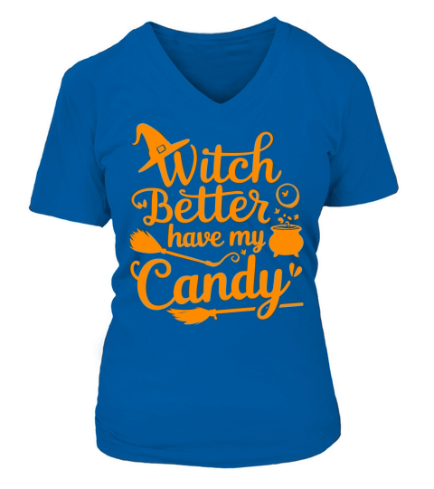 Witch Better Have My Candy 02 V-neck T-Shirt Woman