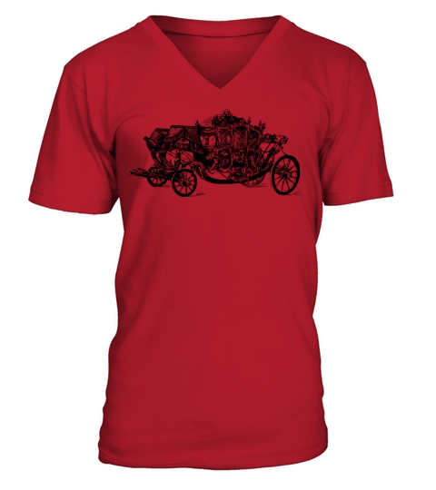 Carriage V-Neck T-shirt