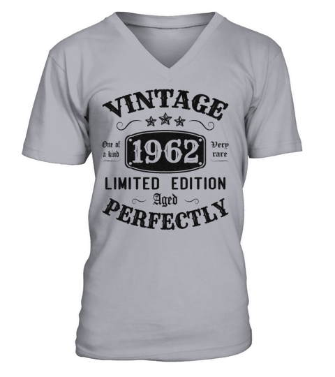 Vintage 1962 Limited Edition Aged Perfectly V-Neck T-shirt