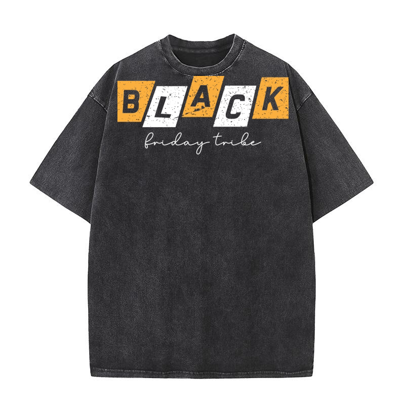 Black Friday Tribe Washed T-Shirt