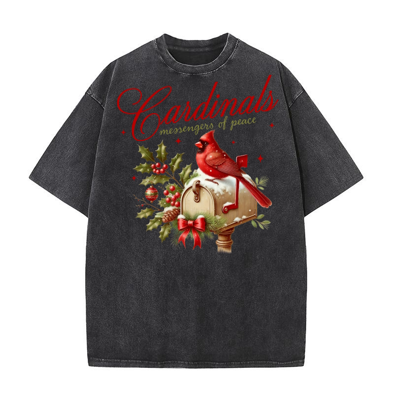 Cardinals Messengers of Peace Washed T-Shirt