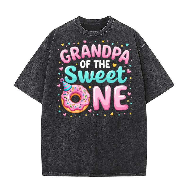 Grandpa of the sweet one Washed T-Shirt