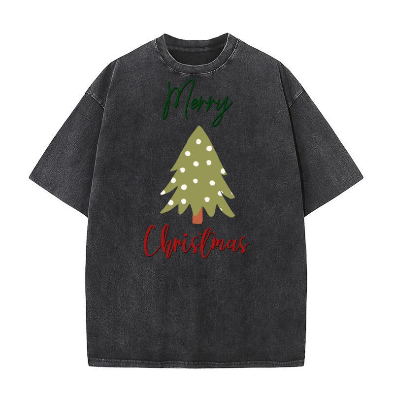 Merry christmas 43 03 Washed T-Shirt