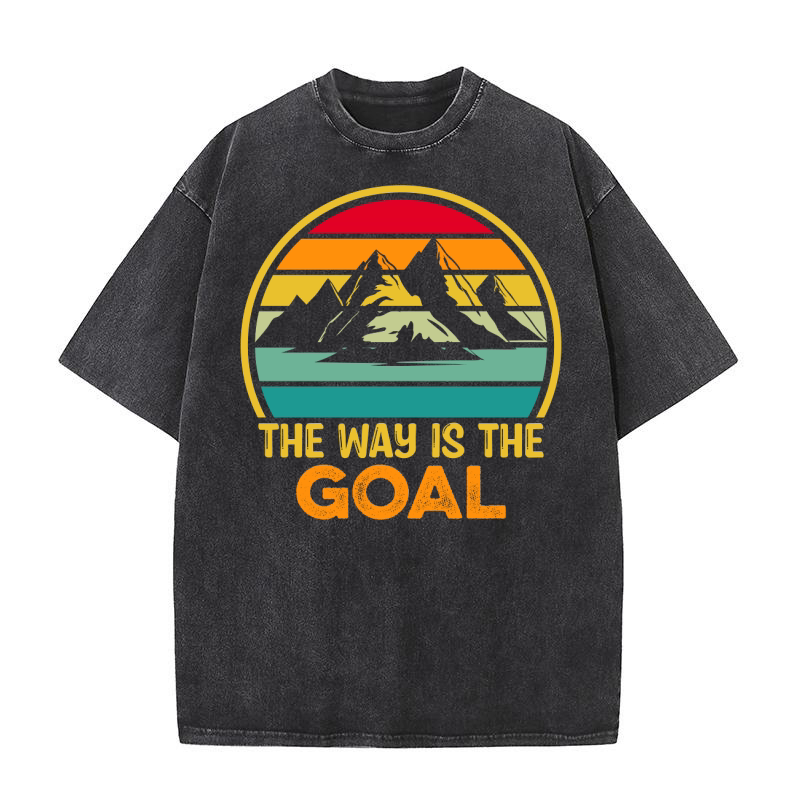 The way is the Goal Washed T-Shirt