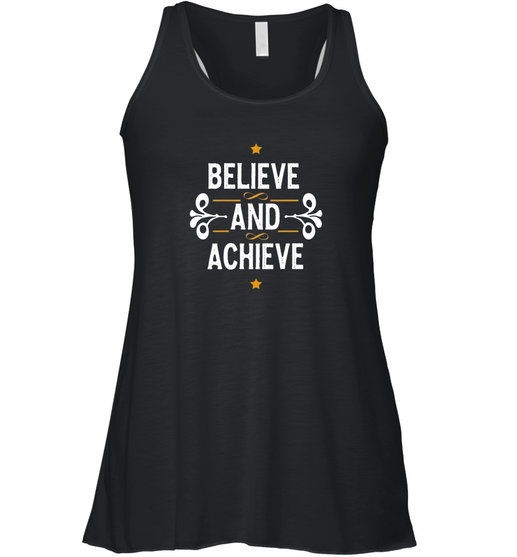 Believe and achieve Women's Flowy Tank Top