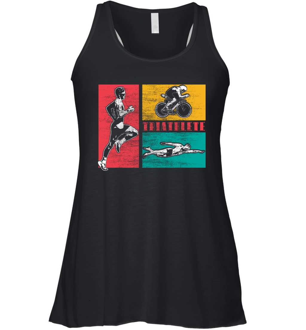 Triathlon Triathlete Athlete Women's Flowy Tank Top