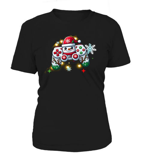 Christmas Controller Video Game02 Women's T-Shirt