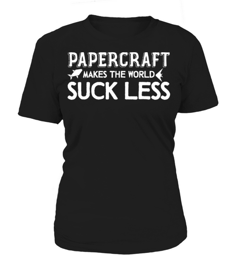 Papercraft Joke Origami Artwork Paper Cardmaking Women's T-Shirt