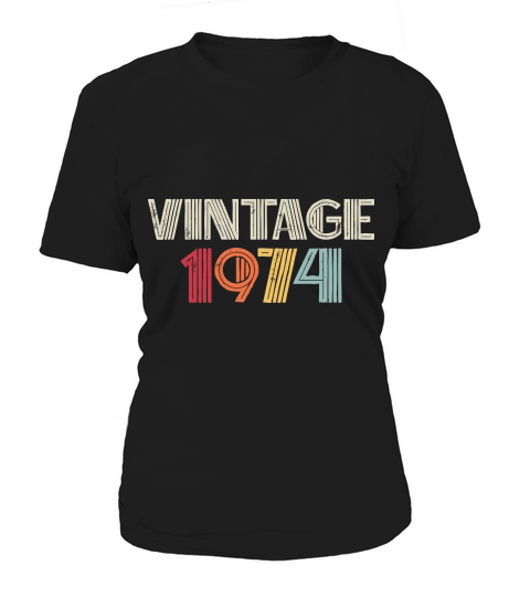 Vintage 1974 Birthday Women's T-Shirt