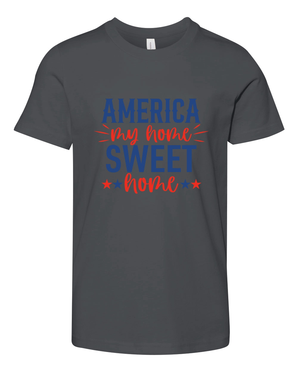 America my home sweet home Youth Unisex Jersey Tee