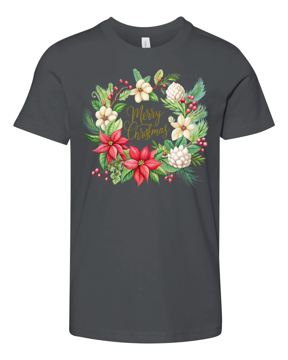 Merry Christmas 42 10 Youth Unisex Jersey Tee