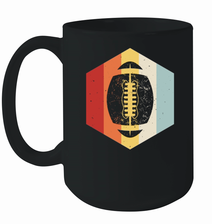 Retro Vintage Rugby Ceramic Mug