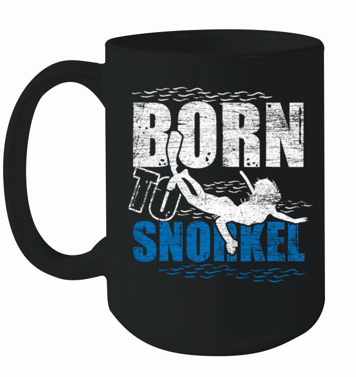Snorkeling Snorkeler Ceramic Mug