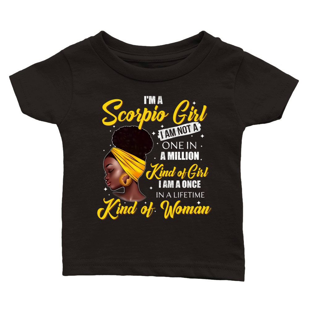 IM A SCORPIO GIRL Classic Baby Crewneck T-shirt