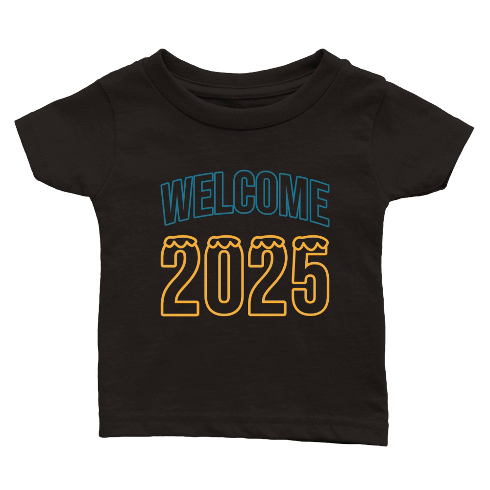 Welcome 2025 06 Classic Baby Crewneck T-shirt