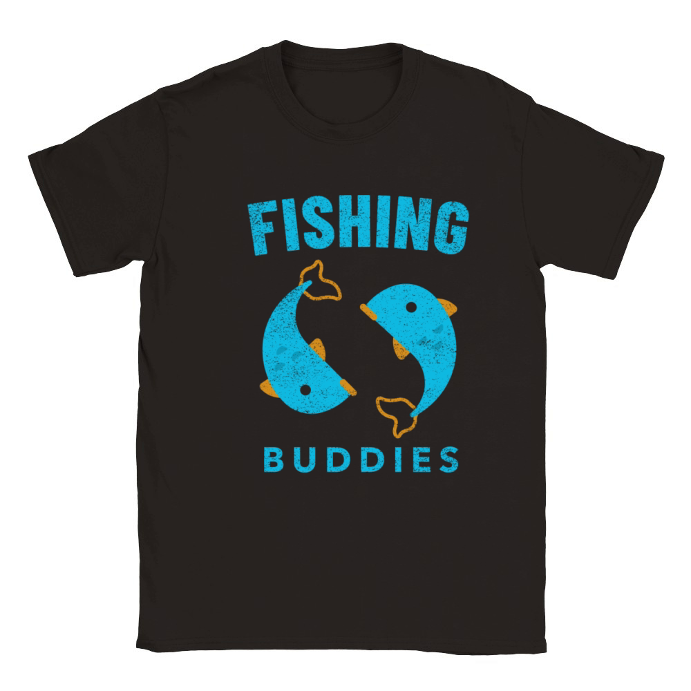Fishing Buddies Classic Kids Crewneck T-shirt